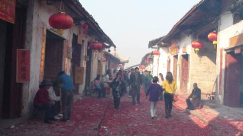 古代车道在家乡