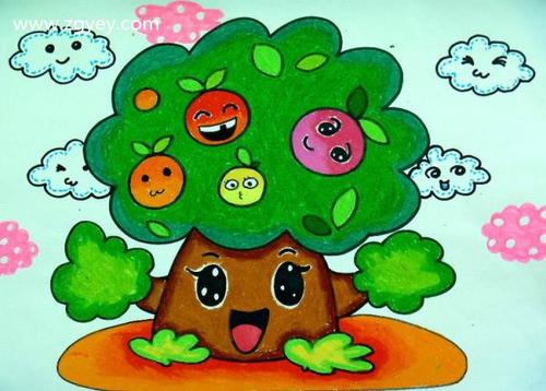 幸福伴随着绘画