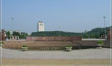 春天的大洲广场