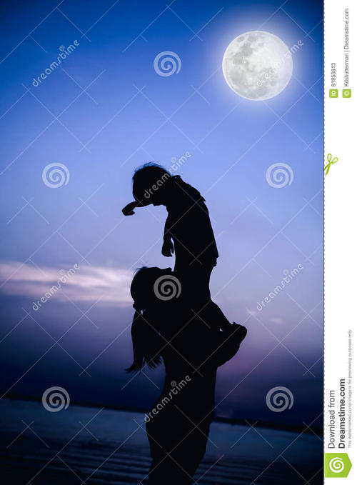 母亲，月光