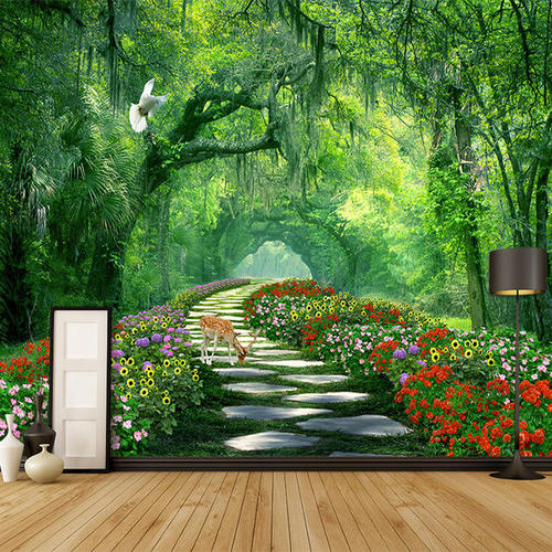 我们的绿色道路也很漂亮