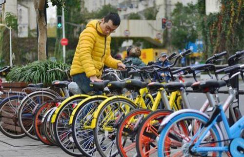 共用自行车，分享温暖