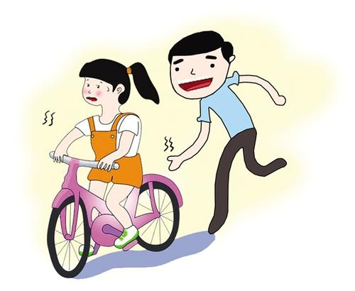 我的课堂生活骑自行车