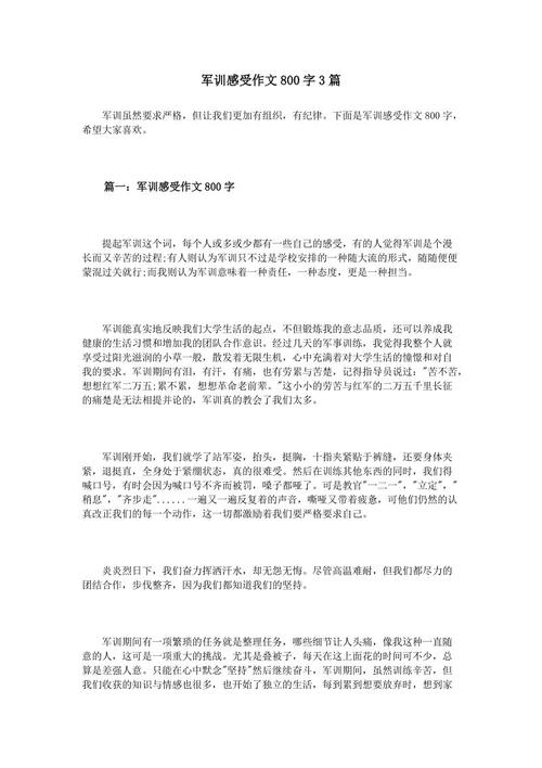 军事训练