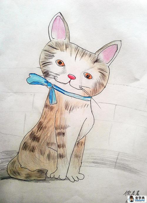 可爱的马里小花猫