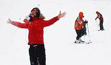 春节大明山滑雪