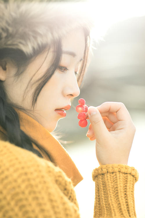 波浪的女孩