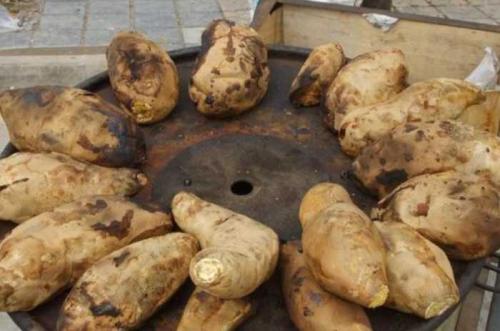 味道零食烤红薯