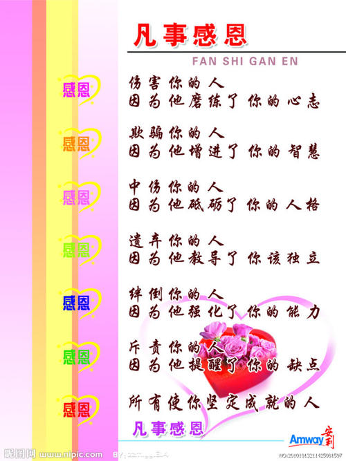 因为他，我知道感激