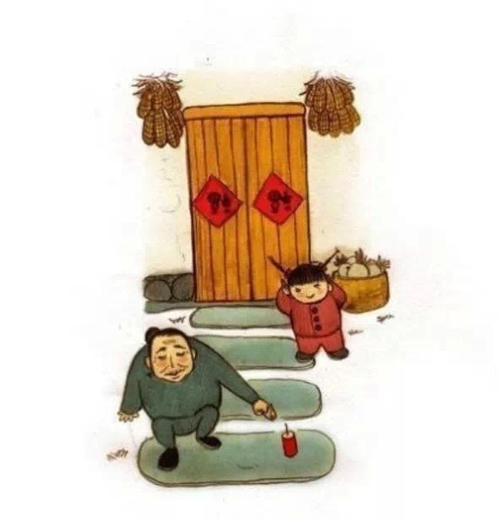 我的童年在祖母上