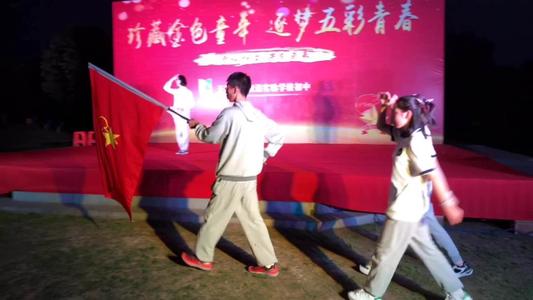 追逐辉煌的青年