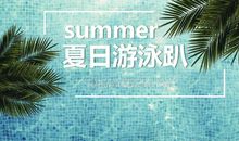夏天的泳池