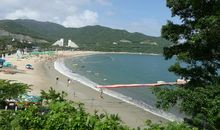 美啊，小梅沙的海