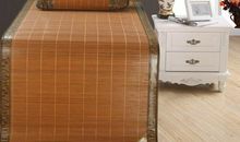 奶奶绣的竹席边