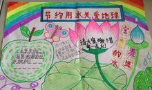 节约水源关爱地球