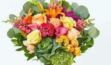 心中的花在感恩中萌生