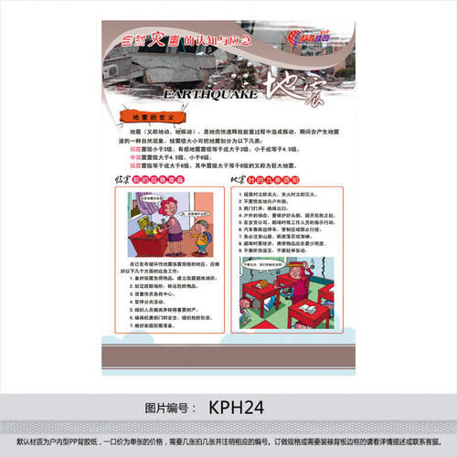 珍惜生命认知地震