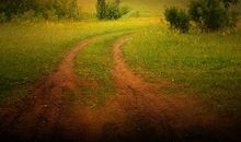 夕阳小路你在不在？