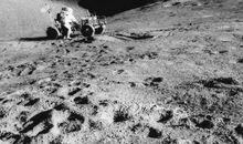 在月球上的一天