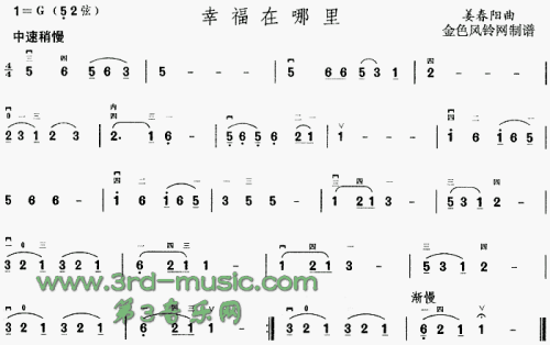 幸福在哪里？