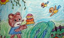 二年级下册小熊放风筝写话