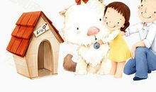 父亲节的礼物——手绘丝绸扇