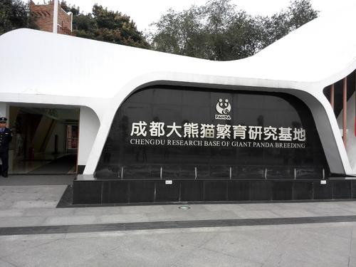 巨大的熊猫繁殖基地