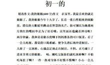 我的拿手好戏作文六年级