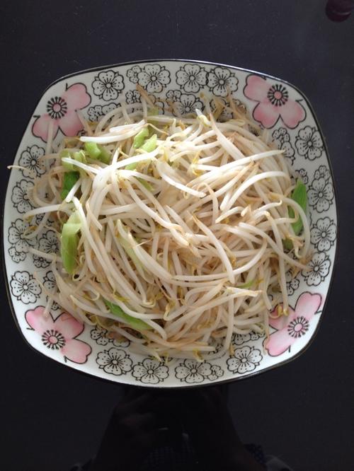 学会制作炒豆芽