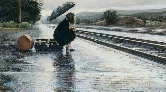 雨天在雨天触摸