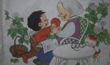 分苹果看图写话一年级