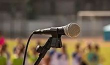 我第一次上台演讲