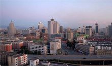 家乡的市政府广场