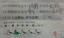 二年级小明拔萝卜写话