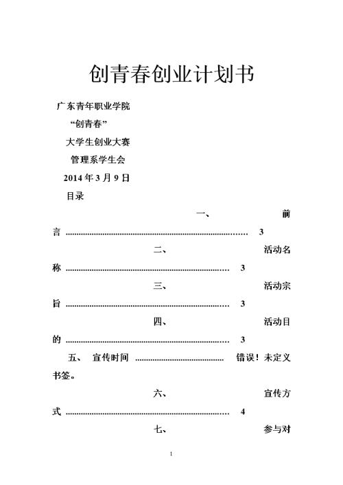 青年计划