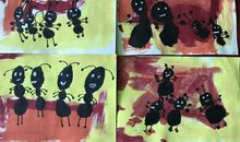 团结友爱的小蚂蚁