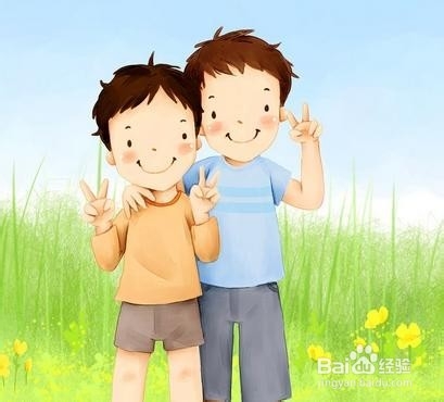 不同的朋友交流