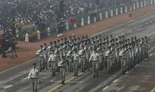 观看阅兵
