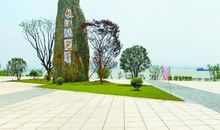 夏天的江滨公园