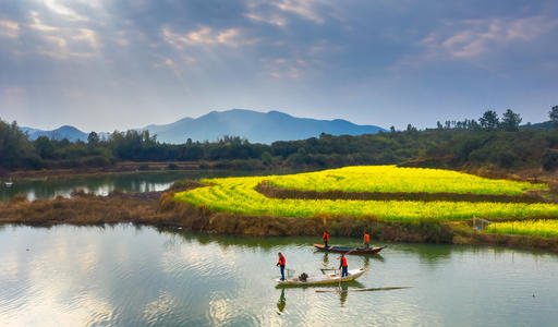 田园风景如画