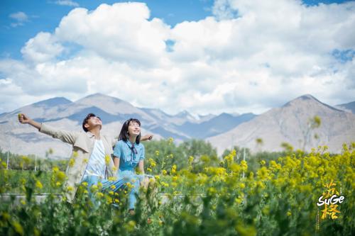 在我的年轻人中有一个美丽的风景。