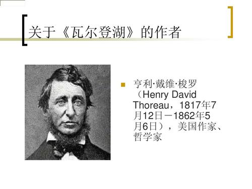 阅读后“沃尔登湖”
