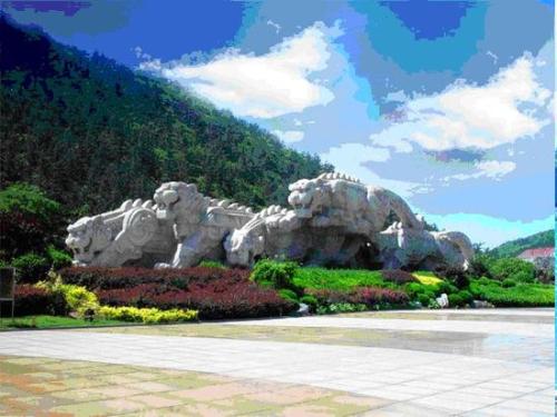旅游大连老虎海滩公园