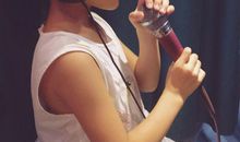 第一次表演唱歌