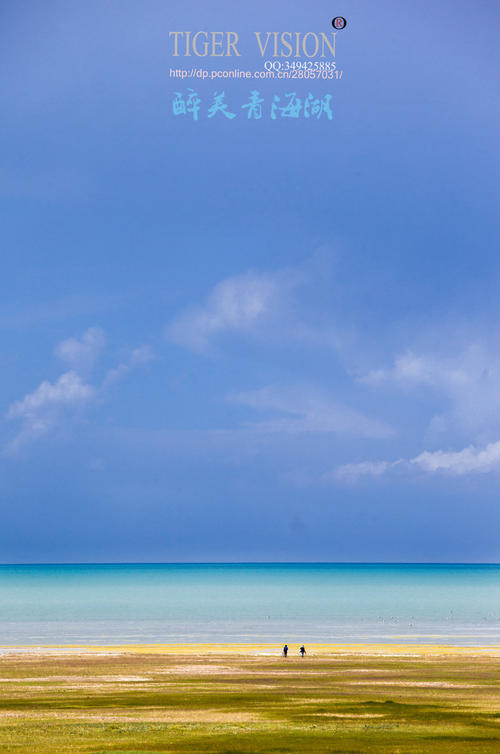 醉酒美丽的青海湖