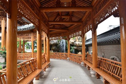 小庭院是风景