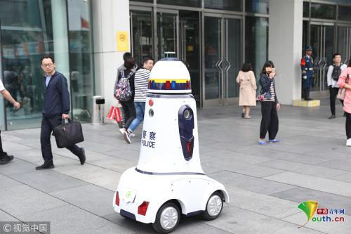 交通警察机器人