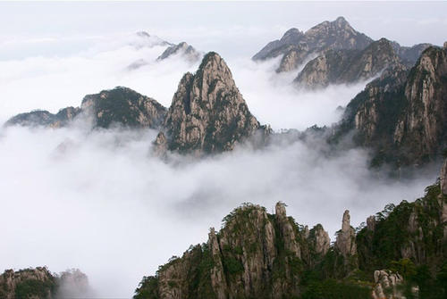 黄山有四个