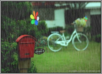 雨继续