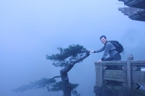 雨在黄山